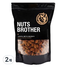 NUTS BROTHER 烤杏仁果, 500g, 2個