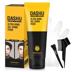 Dashu for men ultra bond gel down perm set for thick hair, 100 ml, 1 unit