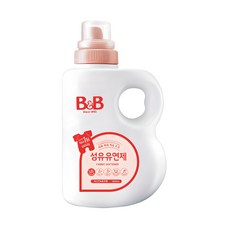 B&B 嬰兒衣物柔軟精 茉莉花&玫瑰香, 1500ml, 1瓶