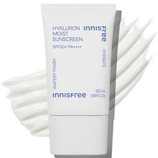 innisfree 玻尿酸保濕水感防曬霜 SPF50+ PA++++, 1個, 50ml